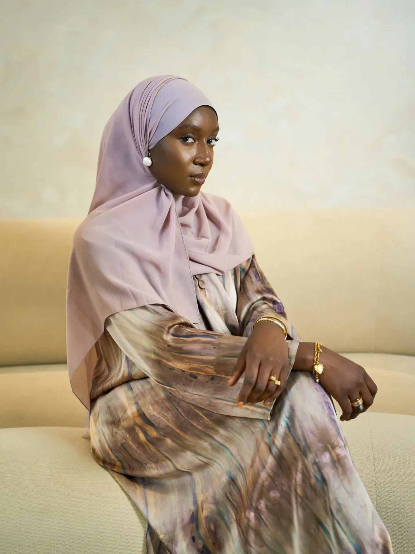 Admira Abaya (beige, 58)